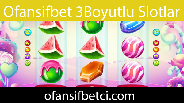 Ofansifbet 3boyutlu slotlar sayesinde eğlenceyi ayağınıza kadar getirmektedir.